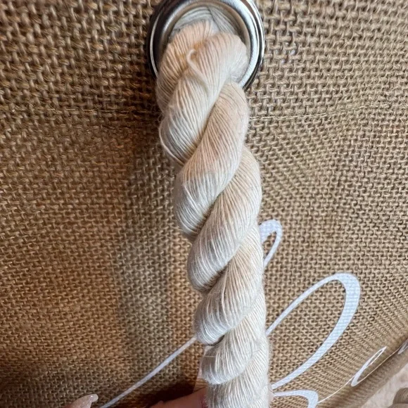 JUTE BEACH TOTE BAG “BEACH PLEASE! - Picture 4 of 7